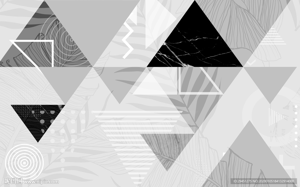 高清 欧式背景墙画 TIF分层