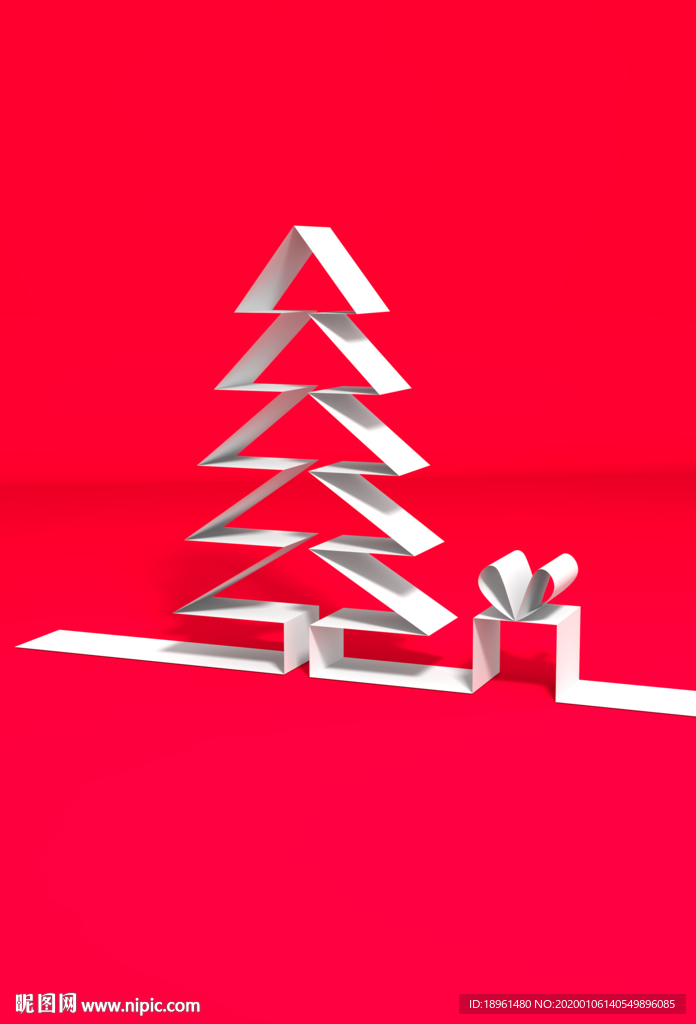 圣诞元素模型样机