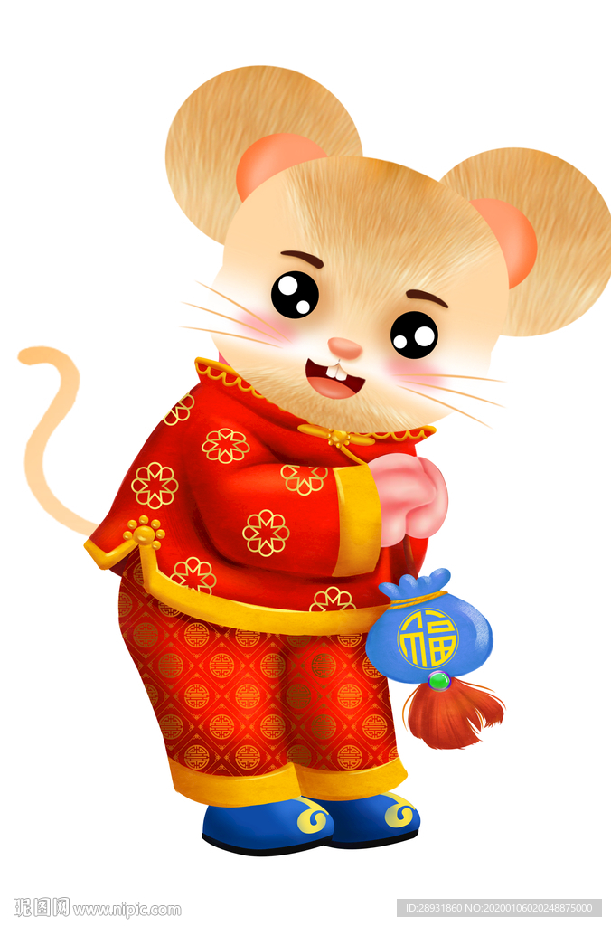 卡通老鼠可爱老鼠鼠年素材