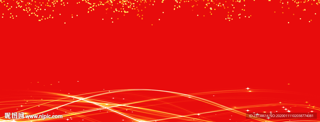 简单金色线条科技商务背景