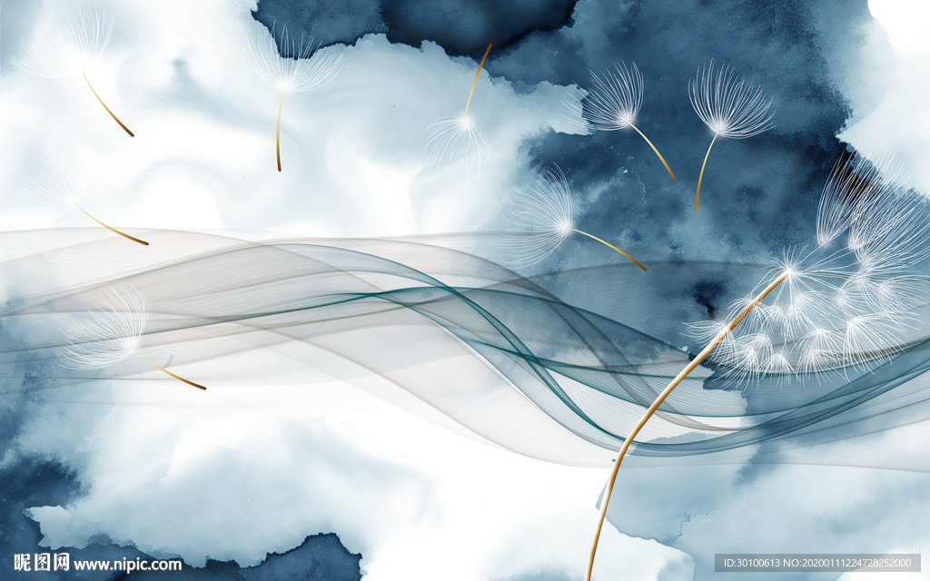 水墨新意境画 TIF分层