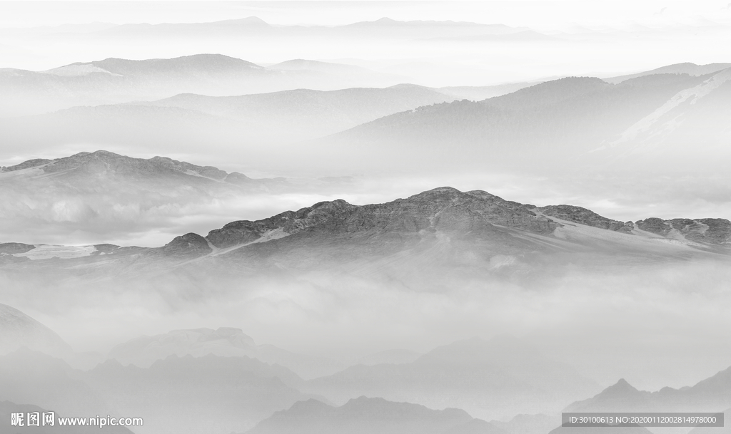 最新电视新山水画 TIF分层