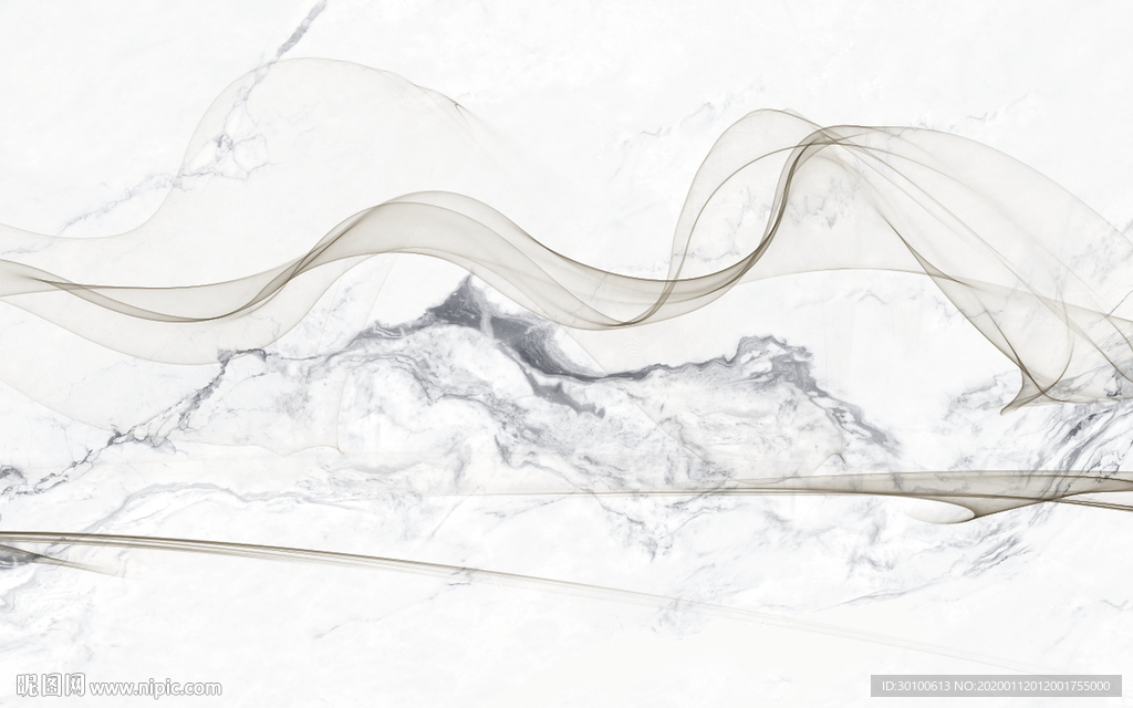 抽象山水电视背景 TIF分层