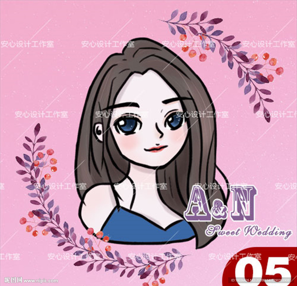 原创Q版手绘卡通人物