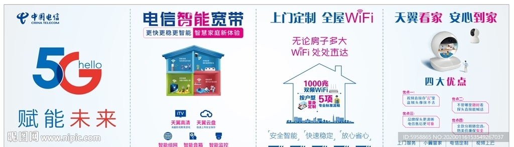 电信 5G 赋能未来 天翼