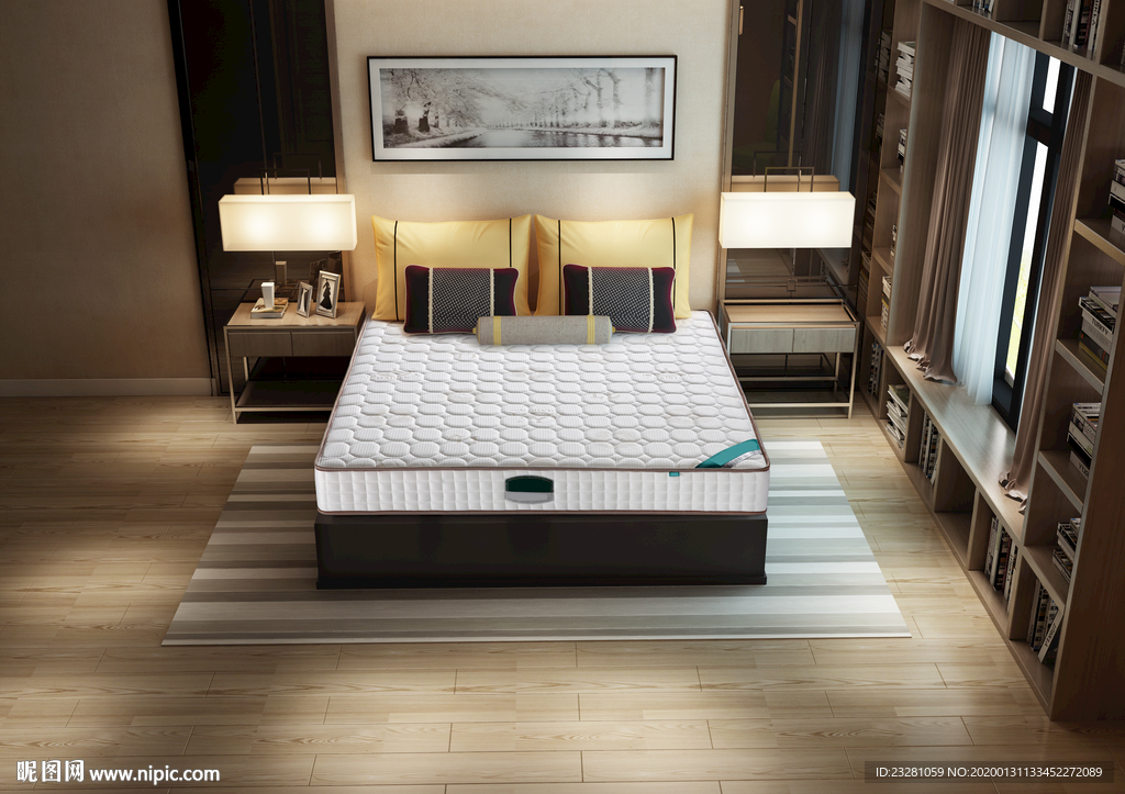 床垫 软床 家居画册 淘宝大图