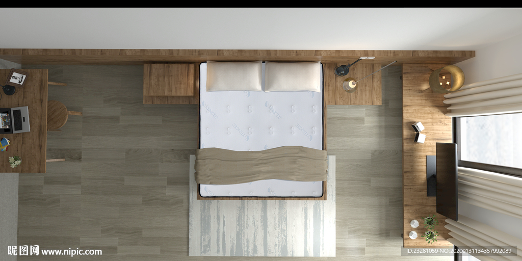 软床 床垫 家居画册场景