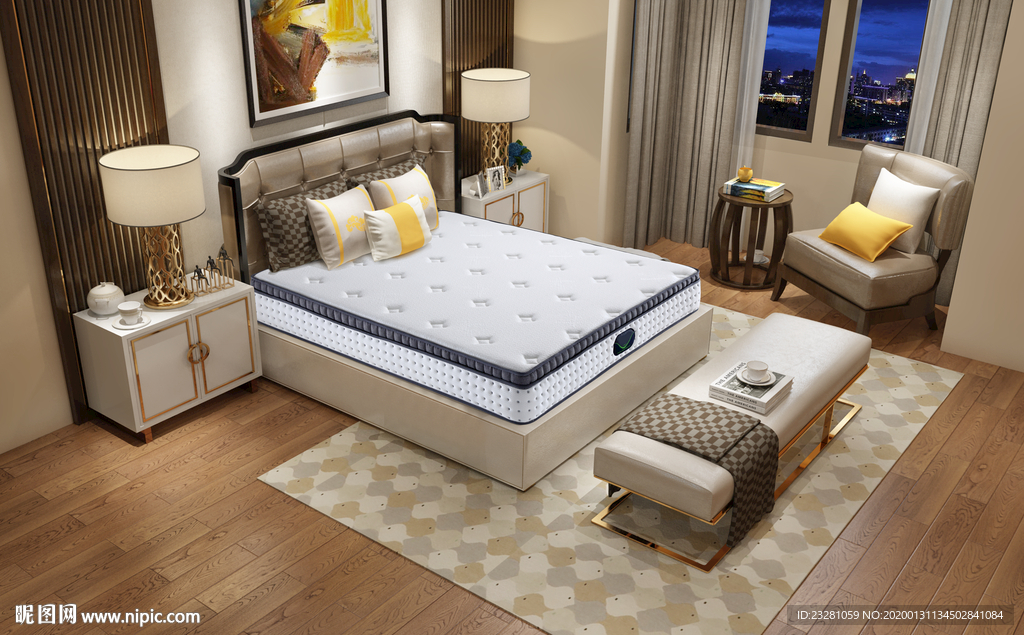 软床 床垫 家居场景画册