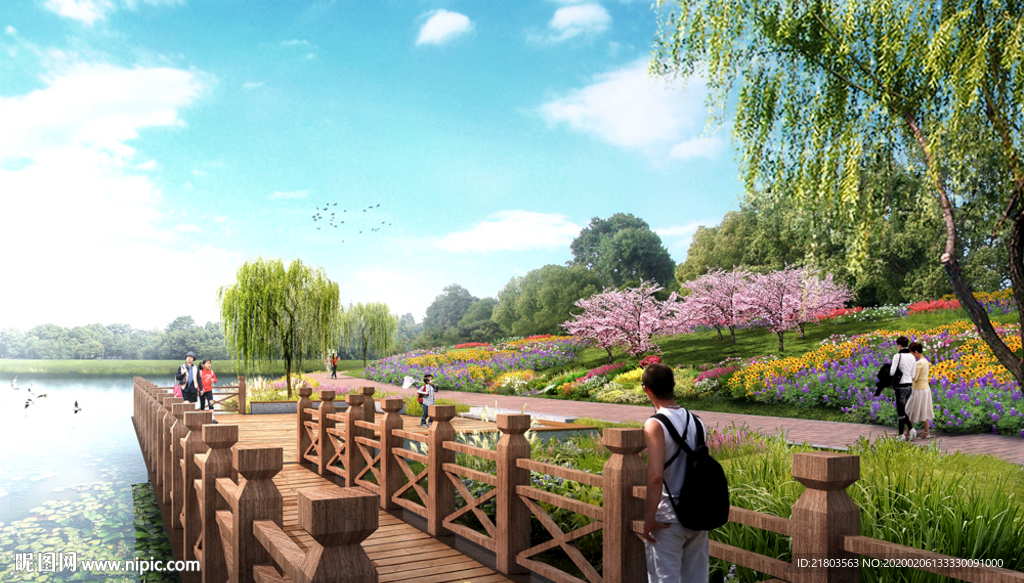 十五里河木栈道