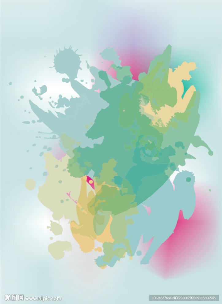 梦幻迷彩设计素材底纹图案