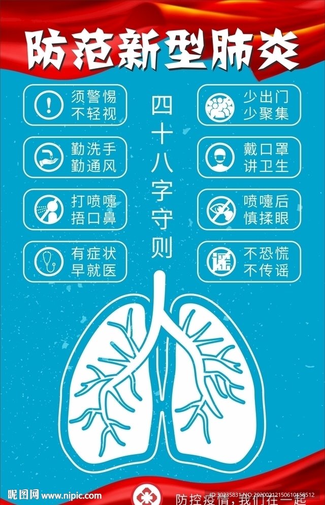 预防48字诀 四十八字