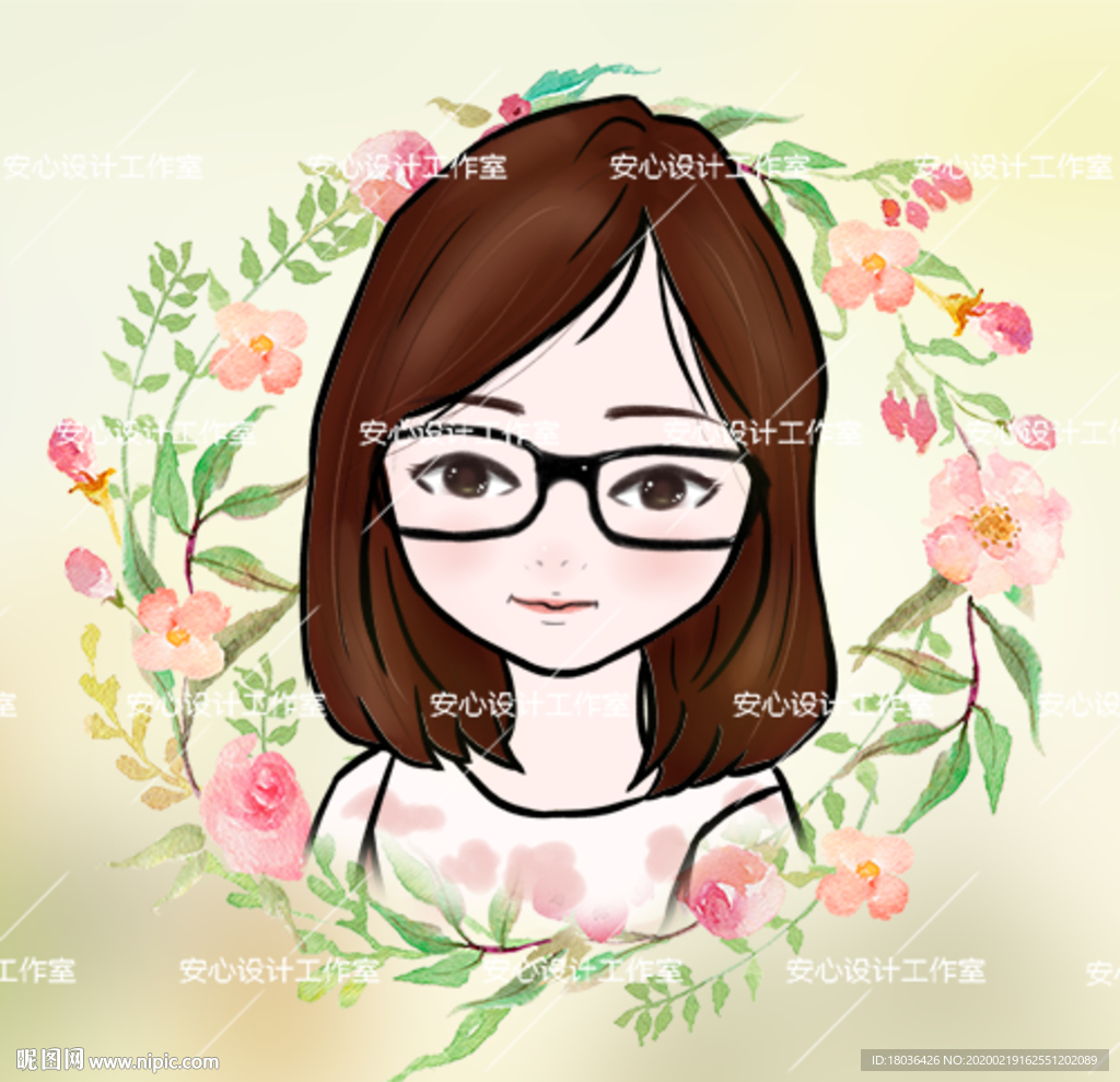 原创Q版手绘卡通人物