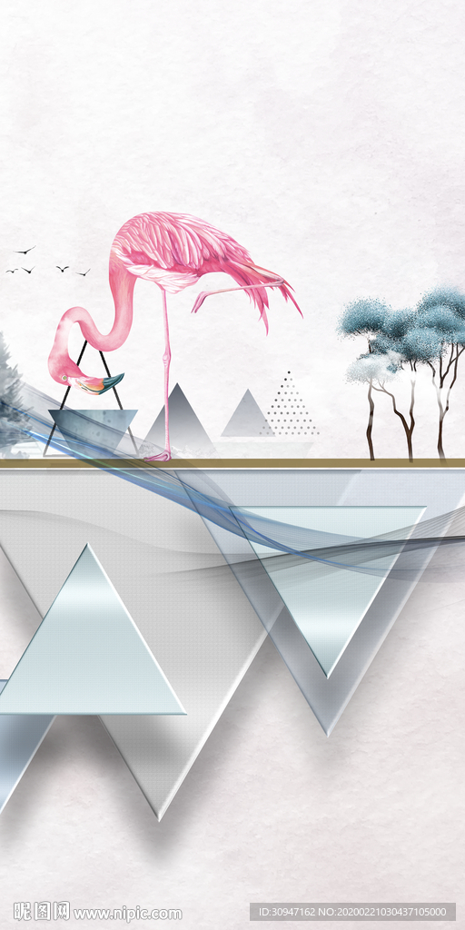 高档 最新玄关画 tif分层