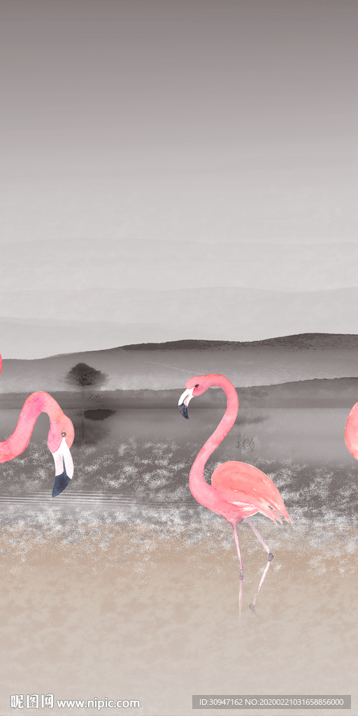 欧式 最新玄关画 tif分层