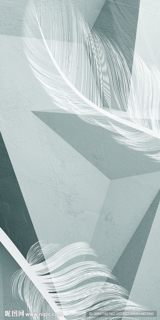 高档 新欧式玄关画 tif分层