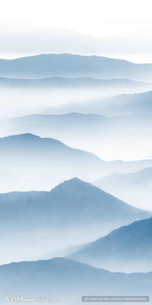 高档玄关山水新画 TIF分层