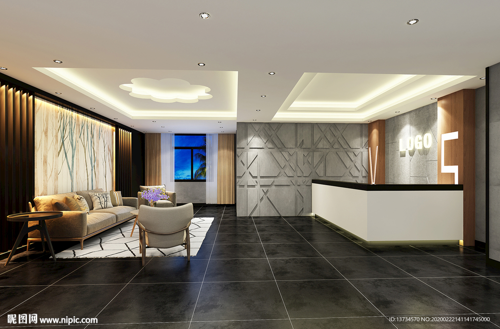 宾馆-前台-过道-卫生间