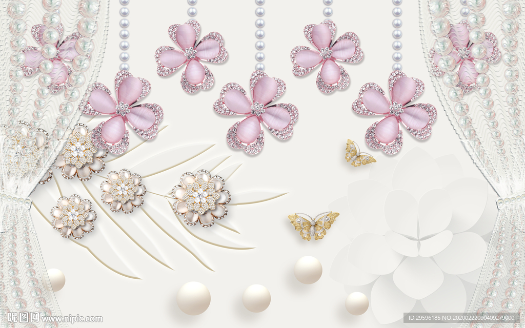 立体北欧新装饰画 tif分层