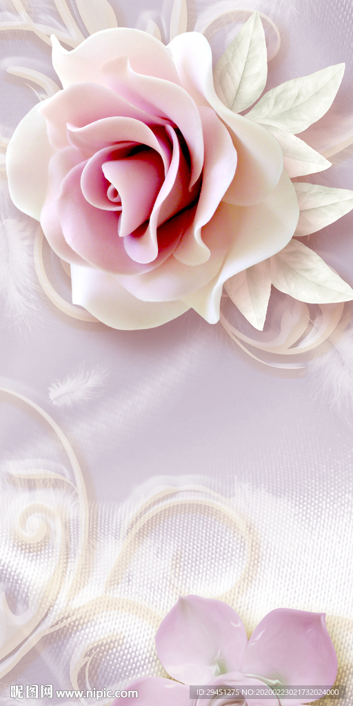 花纹新过道玄关画 tif分层