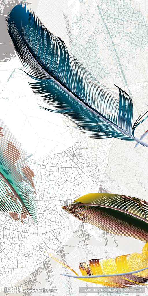 高清 新过道玄关画 tif分层