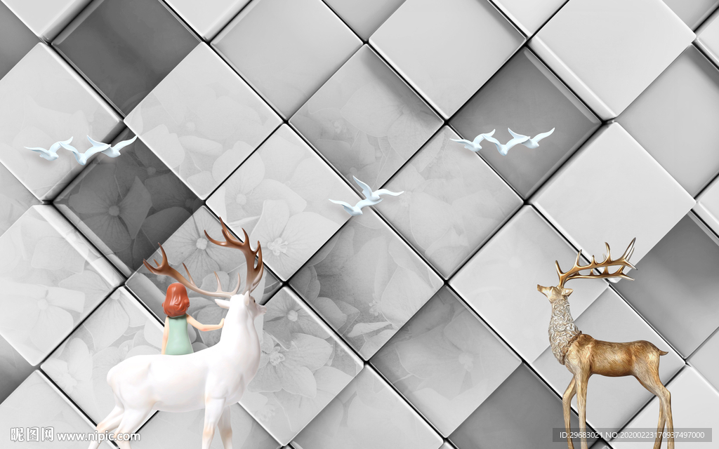 别墅新品奢华画 tif分层