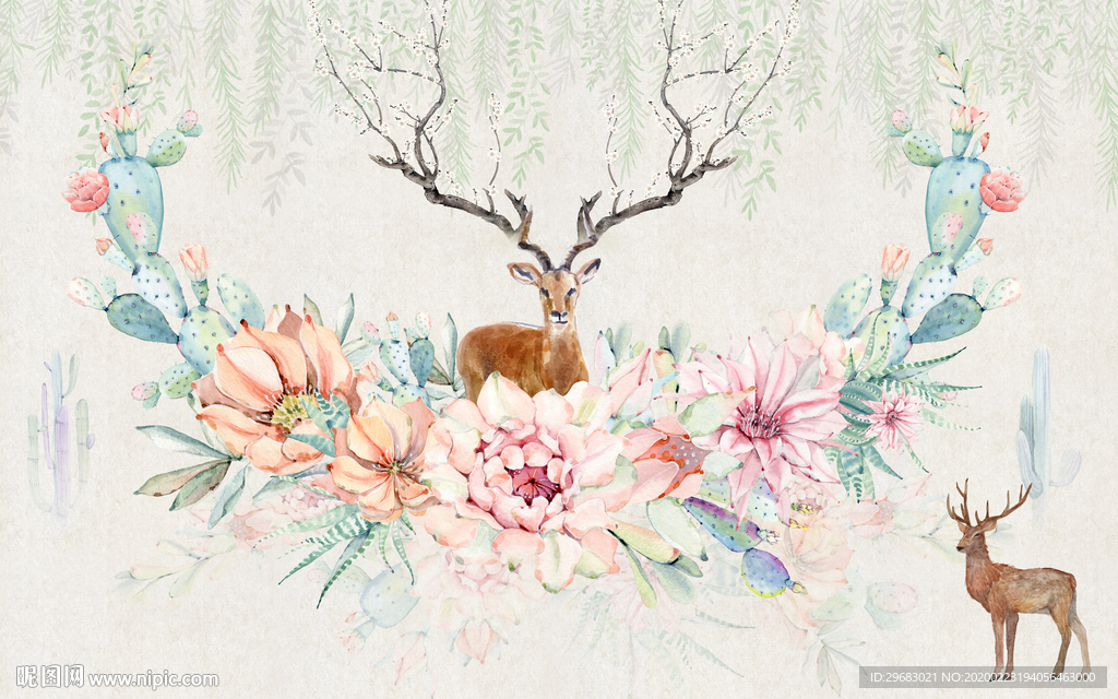 大气装饰奢华画 tif分层