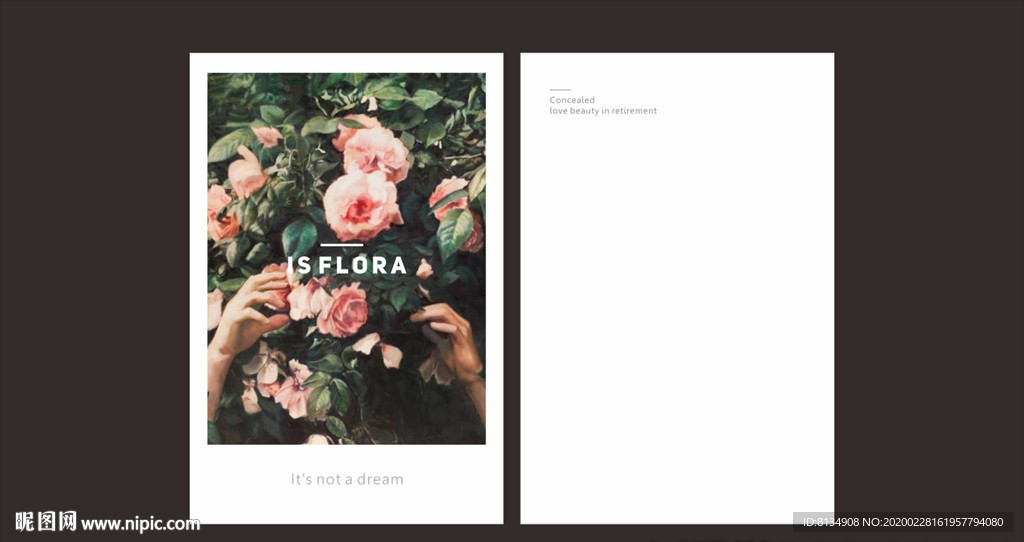 花艺海报