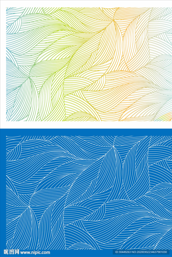 花纹背景叶子底纹欧式线条背景