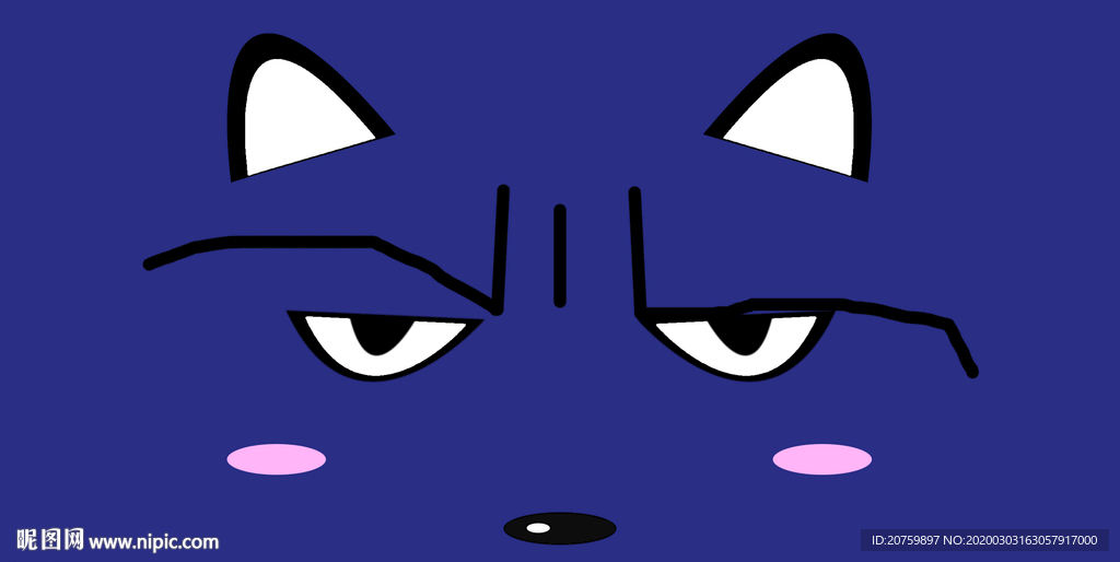 女生卡通动物流行语潮语笔袋