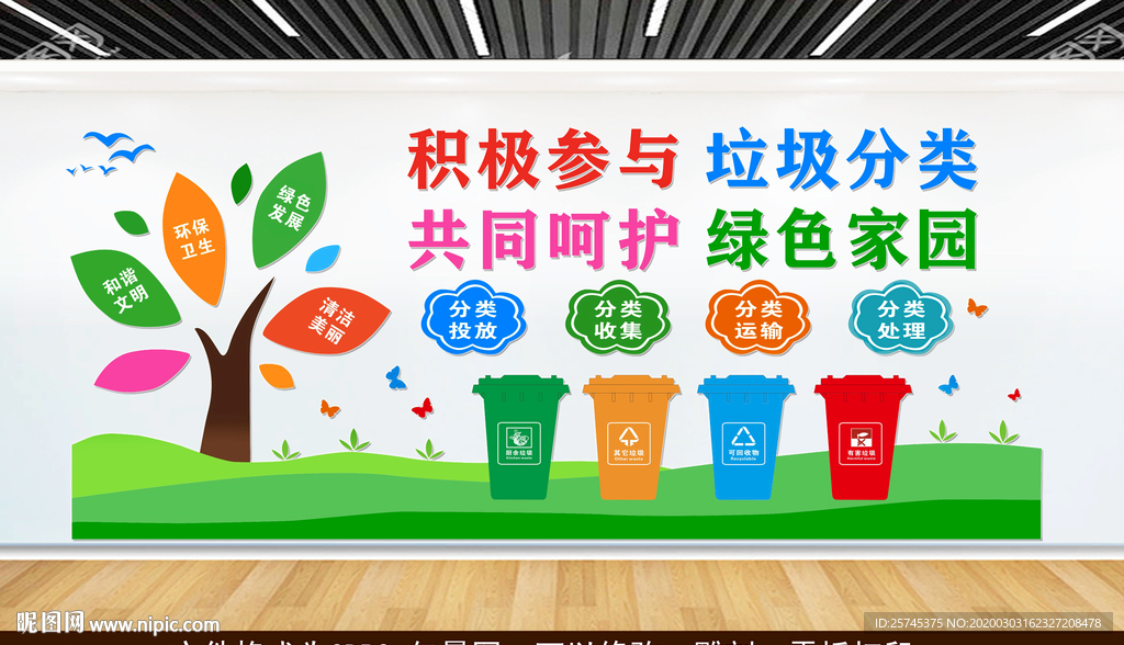 垃圾分类 文明建设