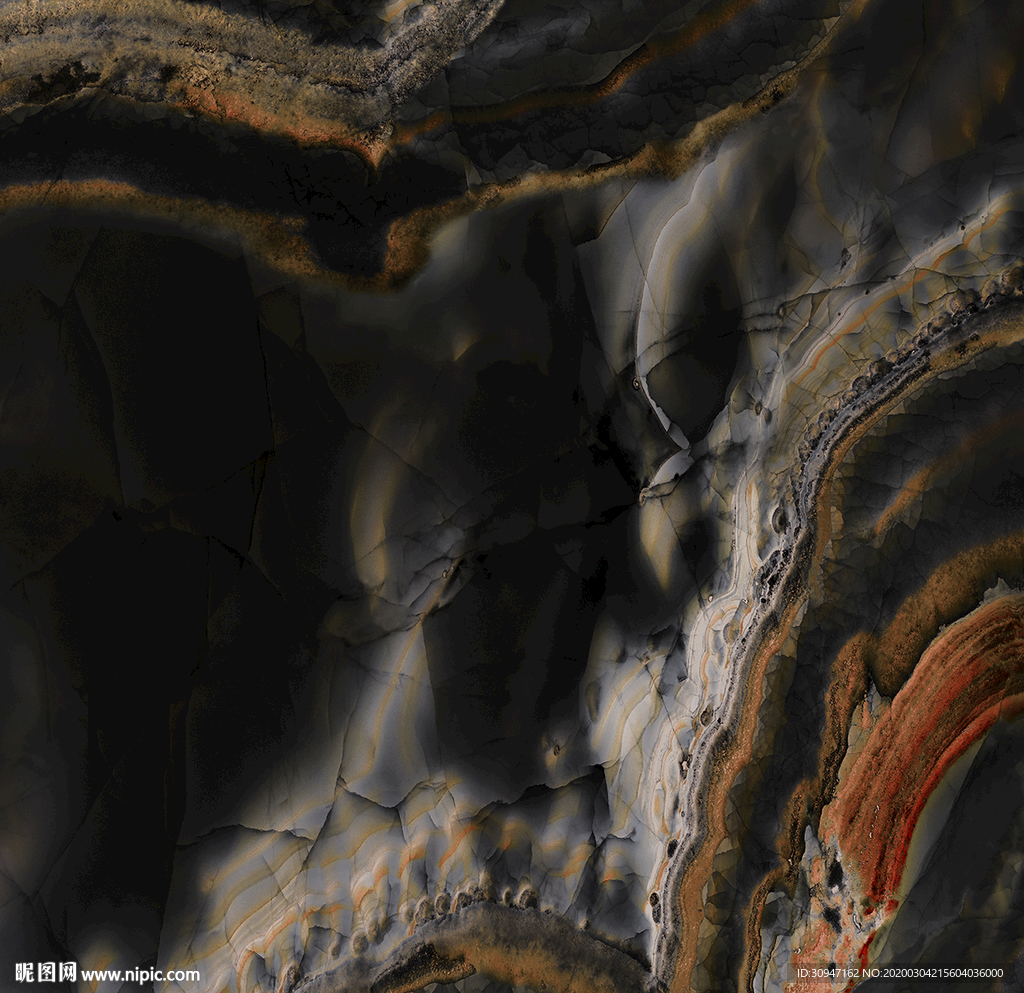 黑色分色石材 PSD通道分层
