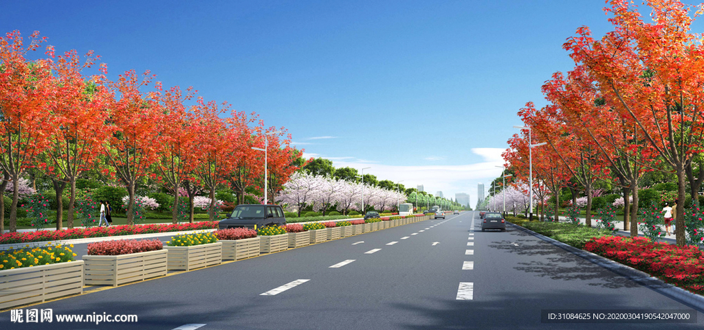 道路效果图景观效果图