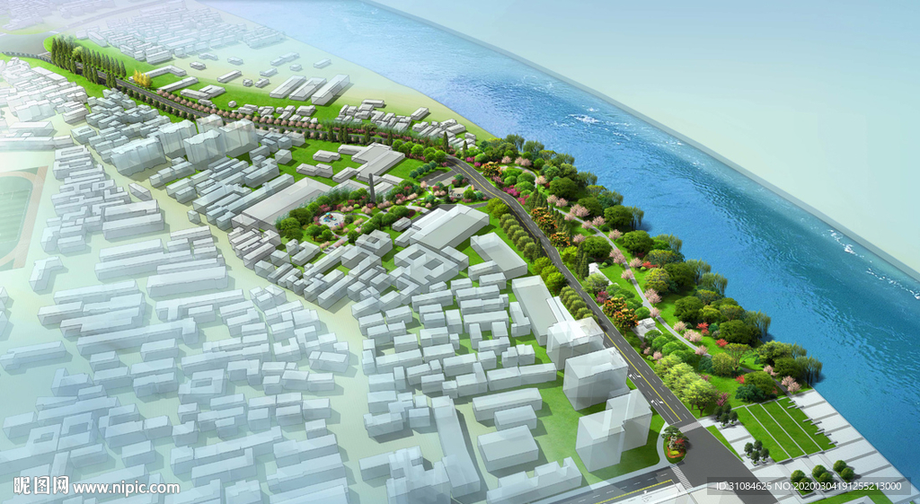 公园效果图景观效果图