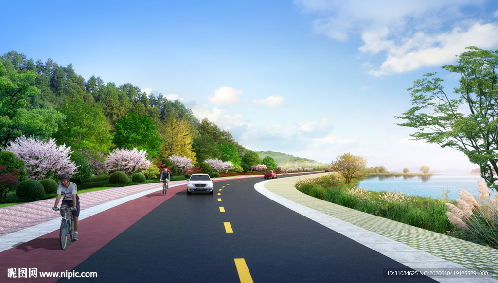 道路效果图景观效果图