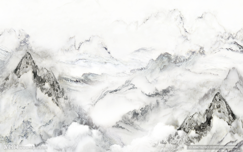 爵士白大理石 TIF分层