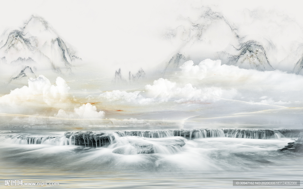 小清新现代大理石 TIF分层