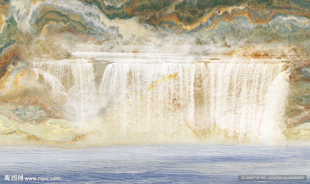 酒店现代大理石 TIF分层