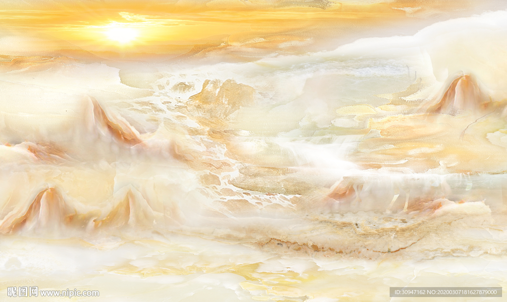 豪华 石材大理石 TIF分层