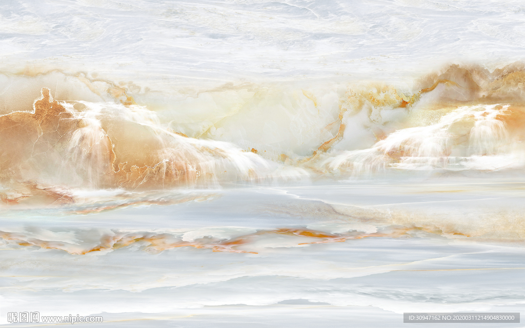 高雅高档山水石纹 TIF分层