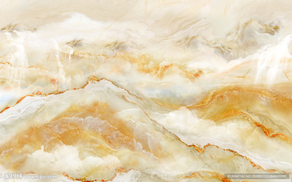 奢华高档山水石纹 TIF分层