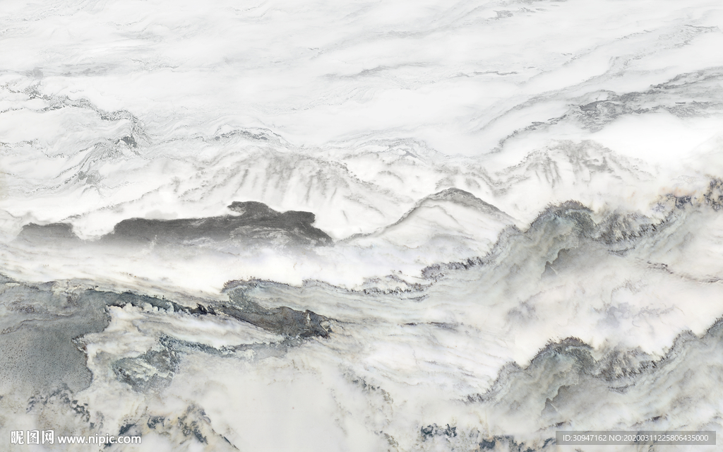 别墅 山水新大理石 TIF分层