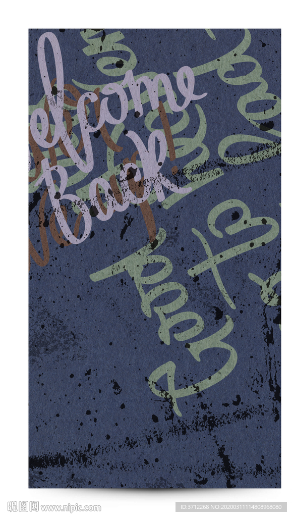 英文字母T恤印花