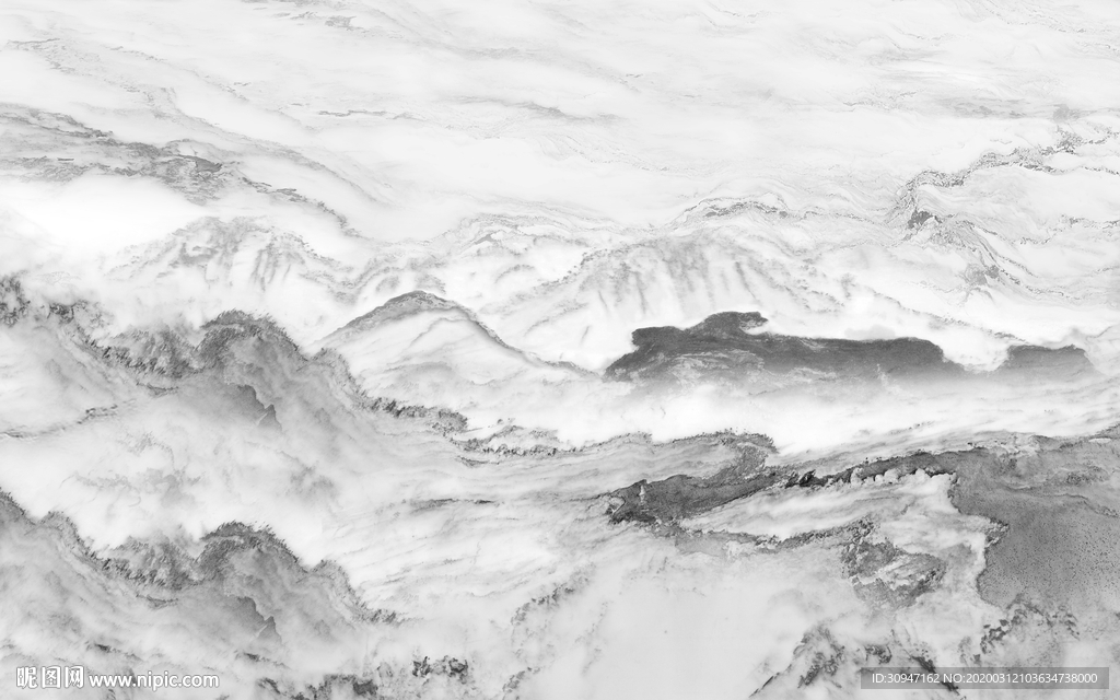 新品山水新大理石 TIF分层