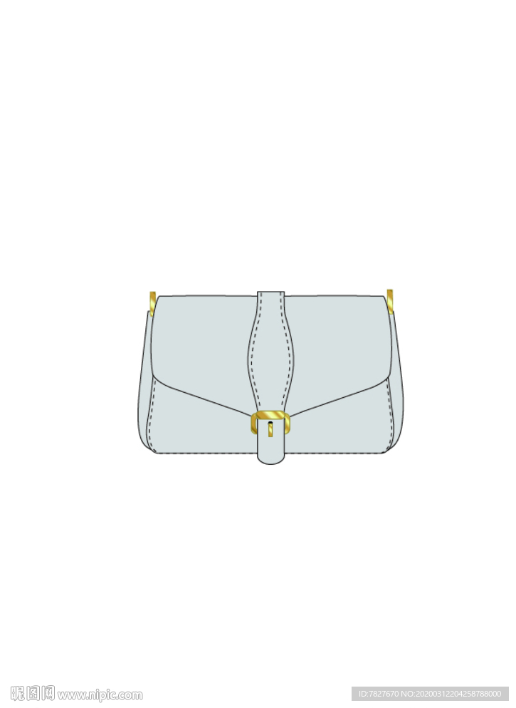 矢量女包手提包设计稿31