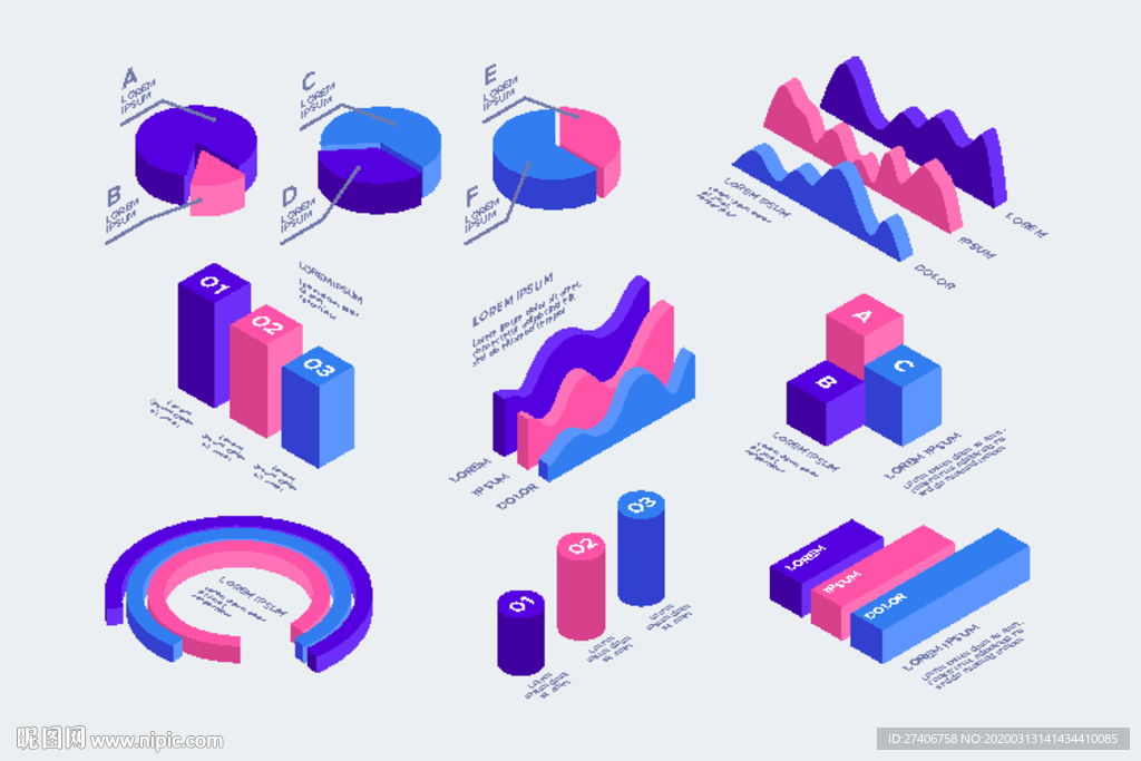 数据 对比图 趋势图 ppt