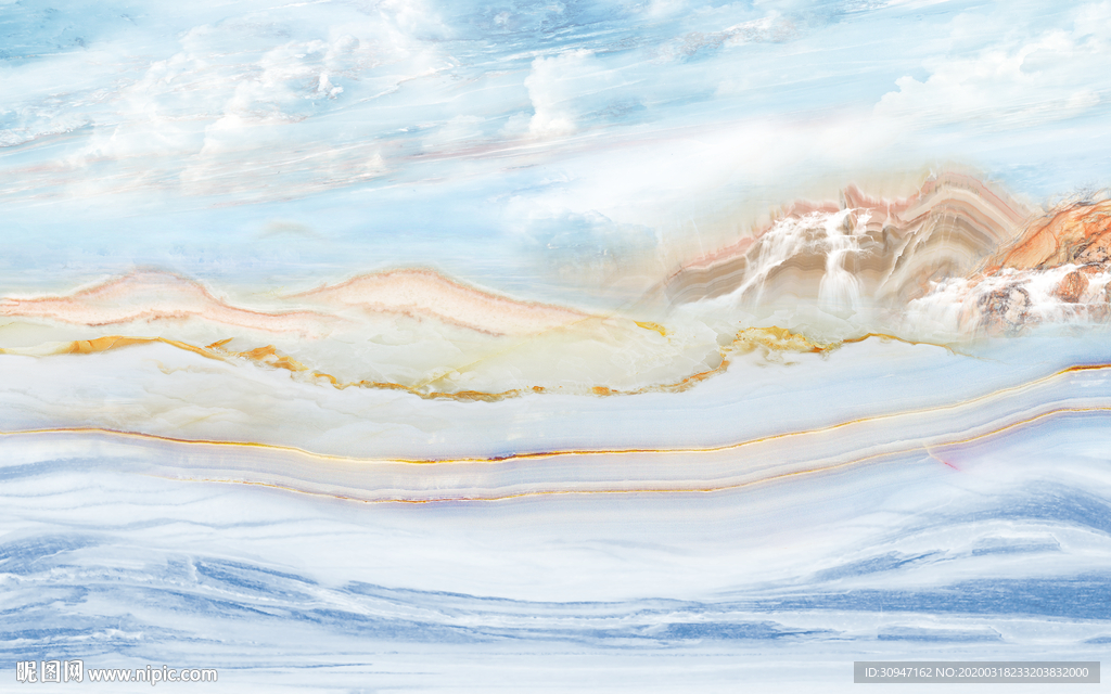 极品玉石石材背景 TIF分层