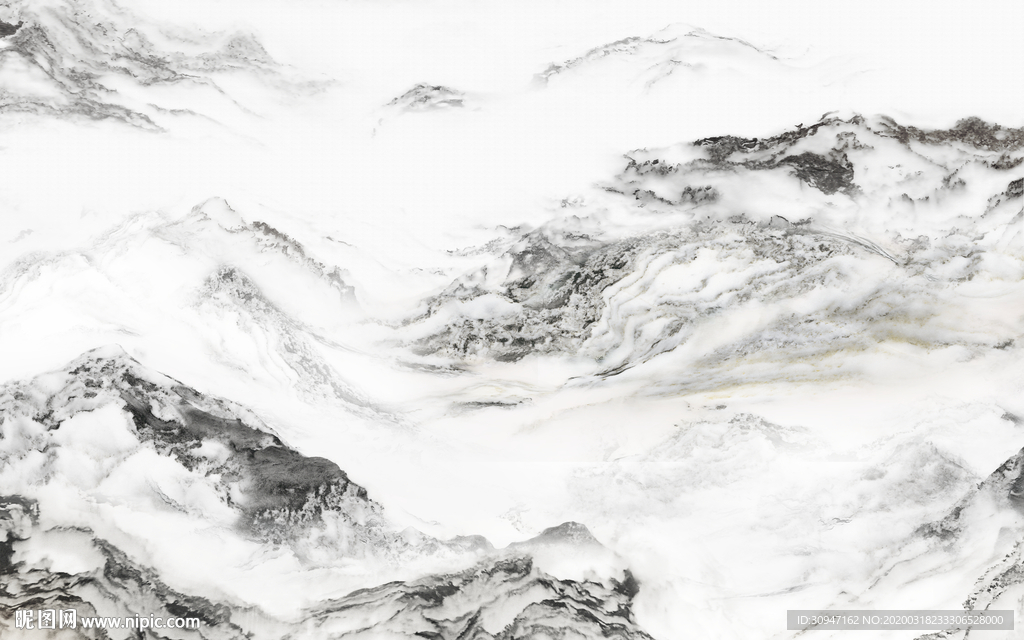 爵士白新石纹背景墙 TIF分层