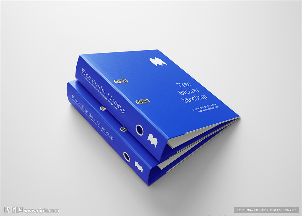 文件盒文件袋文件夹样机展示