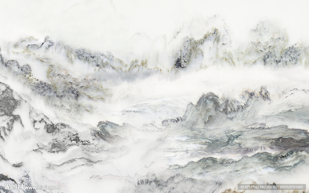 灰色 新石材背景墙 TIF分层