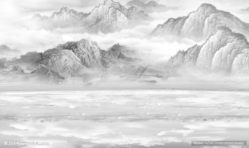 灰色石材新背景墙 TIF分层